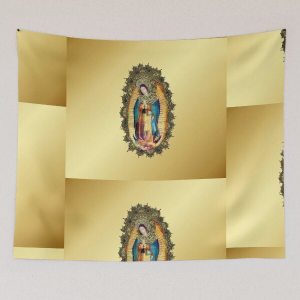 Item preview, Our Lady of Guadalupe Mexican Virgin Mary Mexico Tilma 20-101 designed and sold by hispanicworld.