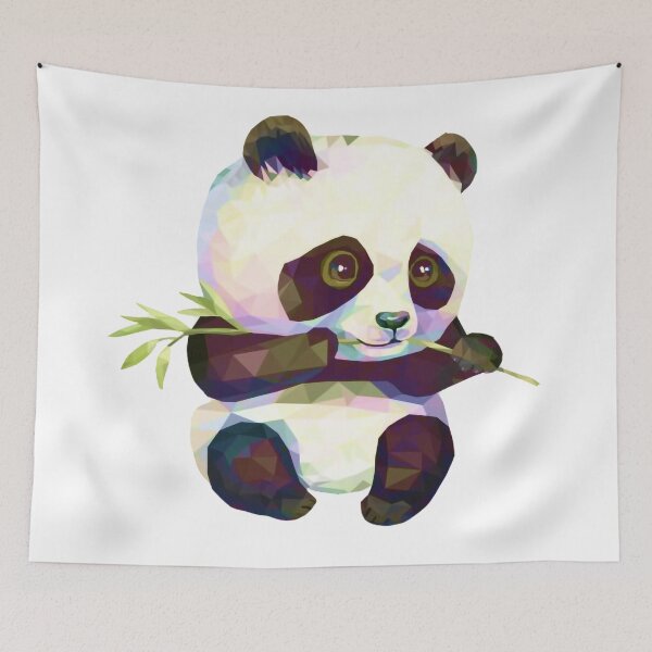 Item preview, cute panda eating sugar cane t-shirt designed and sold by Kawtareel.