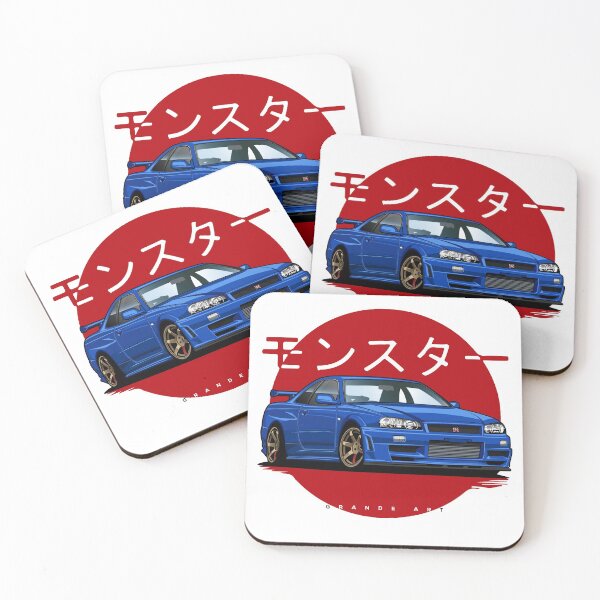 Item preview, Nissan Skyline R34 GT-R designed and sold by -GrandeArt-.