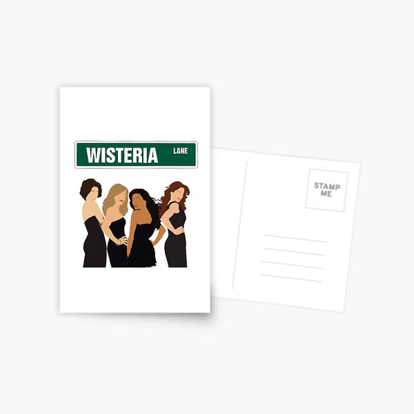 Desperate Housewives Silhouette Print Carte postale