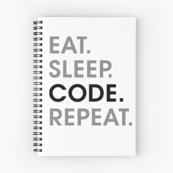 Item preview, Eat Sleep Code Repeat designed and sold by styled01.