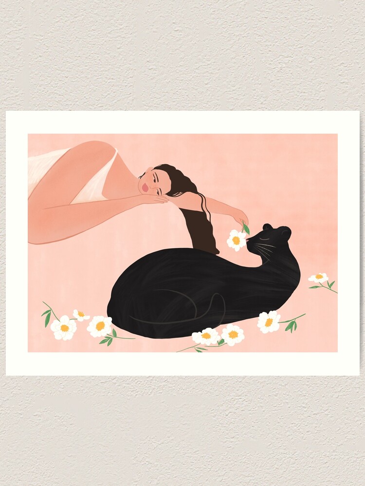 Alternate view of Thinking of You Art Print