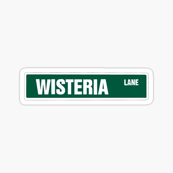 Wisteria Lane - Desperate Housewives Sticker