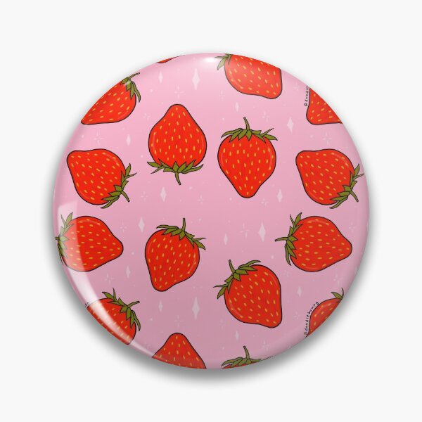 Item preview, Strawberry Print designed and sold by doodlebymeg.