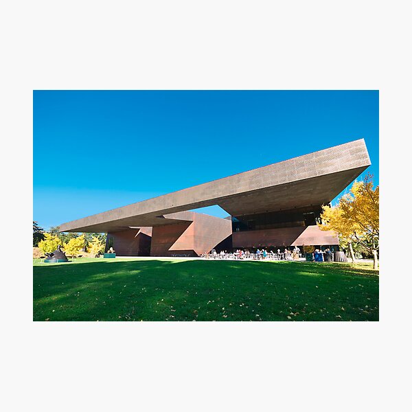 De Young Museum Forecourt, San Francisco Photographic Print