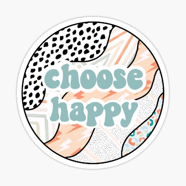 think positive Sticker for Sale by theanniecoffey