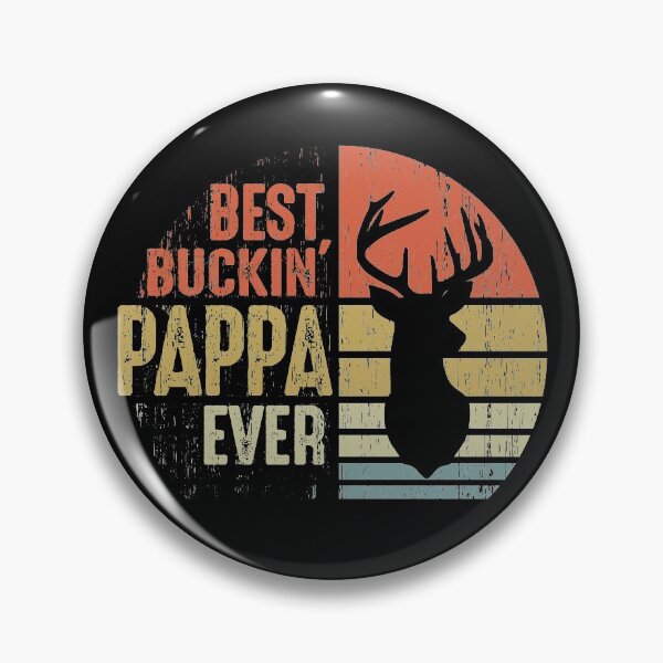 Item preview, Best Buckin' Pappa Ever - Gift for Pappa Grandpa Hunting Lovers designed and sold by nana1099.