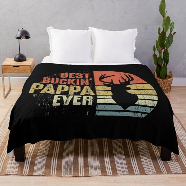 Item preview, Best Buckin' Pappa Ever - Gift for Pappa Grandpa Hunting Lovers designed and sold by nana1099.