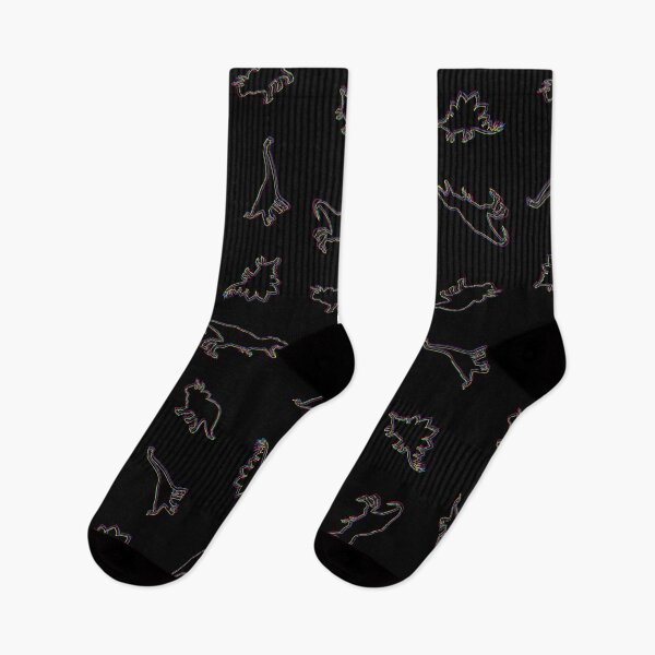 Item preview, Super rad dinosaurs (black) designed and sold by animinimal.