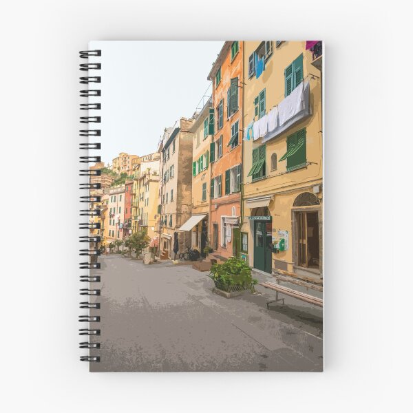 Item preview, Riomaggiore - Main Street designed and sold by Adrienne Bizzarri.