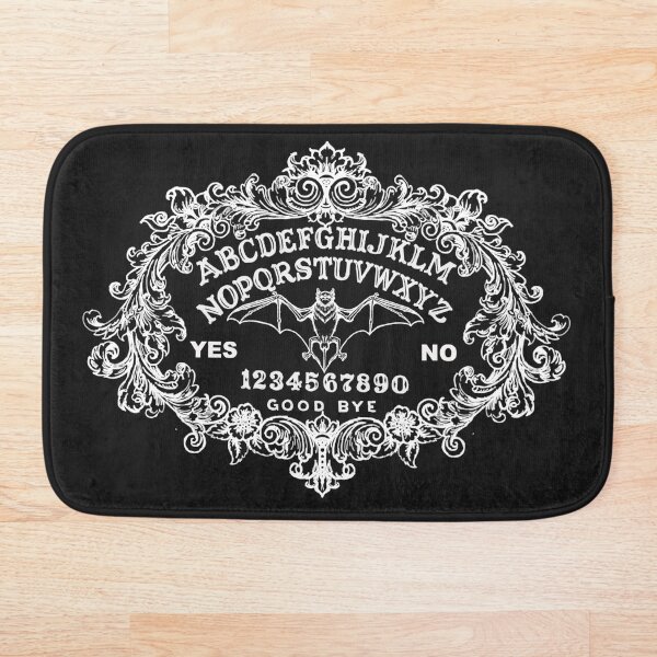 Bat Witch Board Bath Mat
