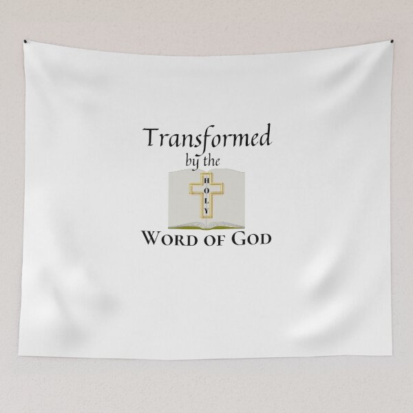 Item preview, Transformed by the Holy Word of God Christian Design designed and sold by dkgivens.