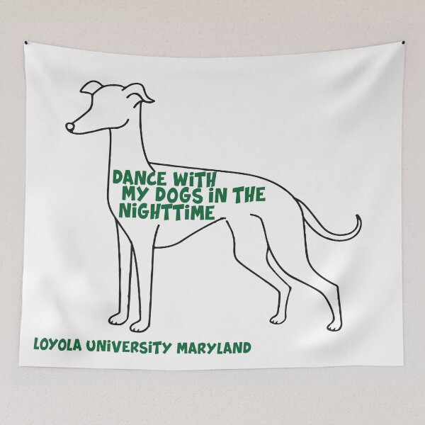Item preview, Loyola Maryland Tapestry & Mask designed and sold by mmastriano729.
