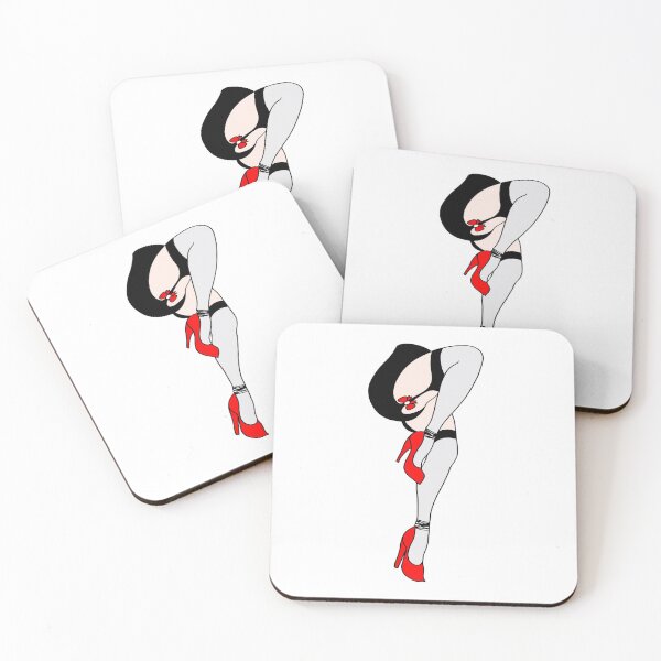 Item preview, Stocking sexy legs cartoon designed and sold by AlkalineKittyxx.