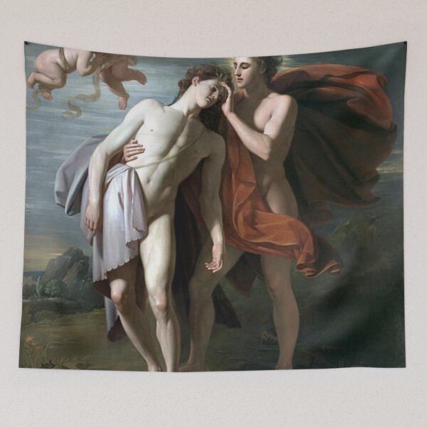 Aperçu de l'œuvre Apolo y Jacinto Peinture créée et vendue par JustAnotherBee.