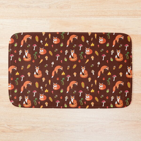Item preview, Autumn Foxes Pattern designed and sold by AcuaLea.