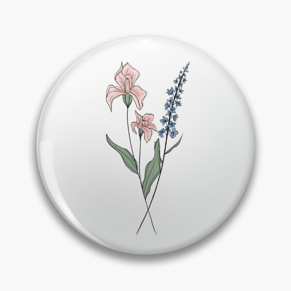 Item preview, 2 Flowers | Color designed and sold by ekwdesigns.