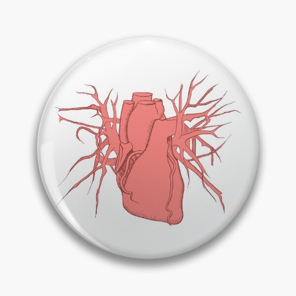 Item preview, Pink Anatomic Heart designed and sold by cre8tive-liv.