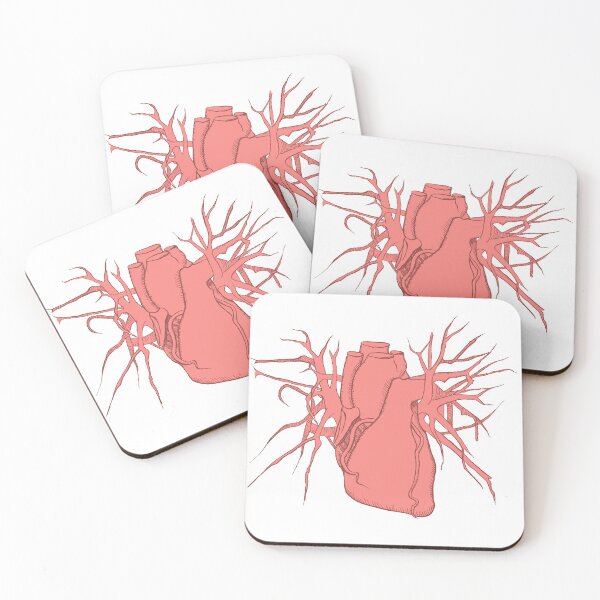 Item preview, Pink Anatomic Heart designed and sold by cre8tive-liv.