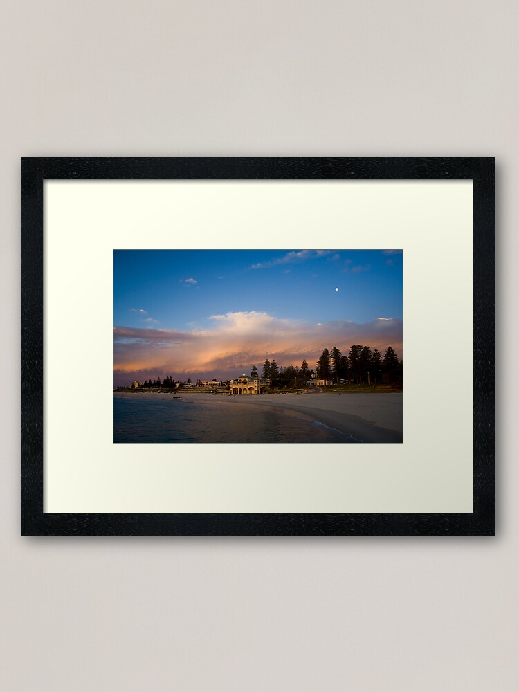 Alternate view of Fiery Sky Framed Art Print