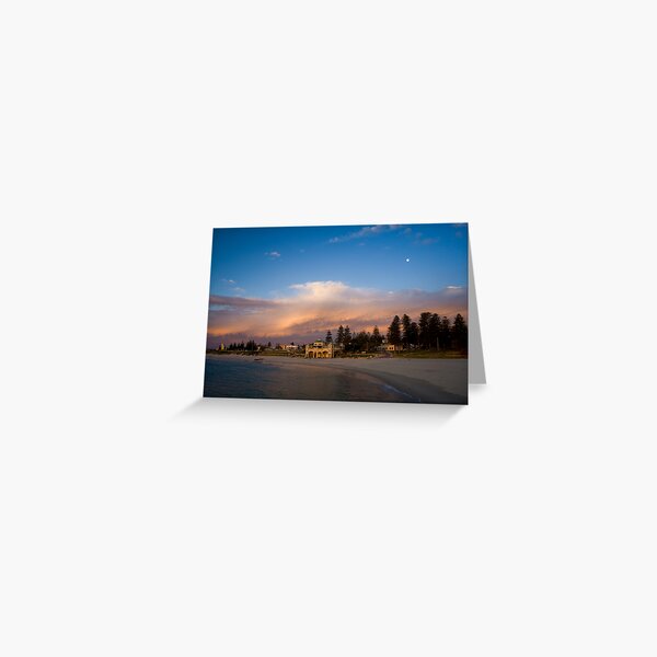 Fiery Sky Greeting Card