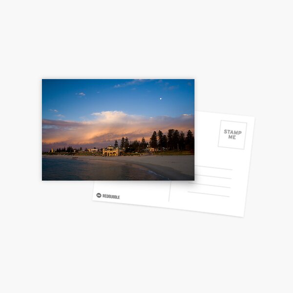 Fiery Sky Postcard