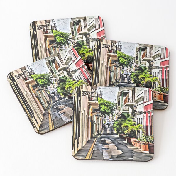 Item preview, Quiet typical stree of San Juan designed and sold by celinebisson.