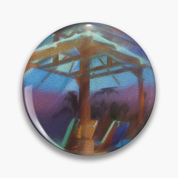 Item preview, Faraway - Tropical Nightscape designed and sold by Rocky Mountain Artistry.