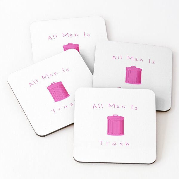 Item preview, All Men Is Trash Funny Gift For Men Graphic - funny gift idea for boyfriend, funny gift idea for girlfriend, gift idea for summer designed and sold by MJLdesigns.