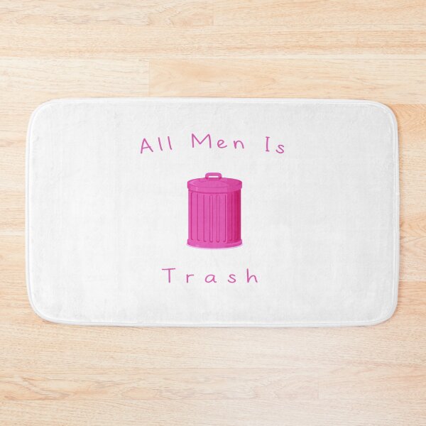 Item preview, All Men Is Trash Funny Gift For Men Graphic - funny gift idea for boyfriend, funny gift idea for girlfriend, gift idea for summer designed and sold by MJLdesigns.