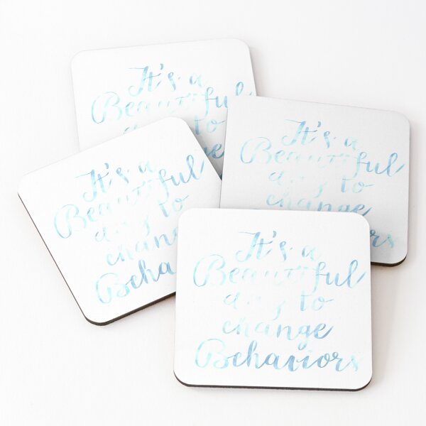 Item preview, It's a Beautiful Day to Change Behaviors designed and sold by EvyStickersx.