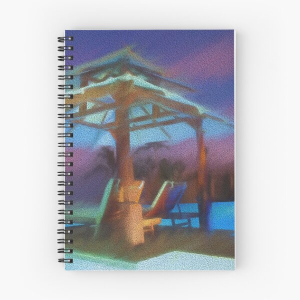Item preview, Faraway - Tropical Nightscape  designed and sold by Rocky Mountain Artistry.