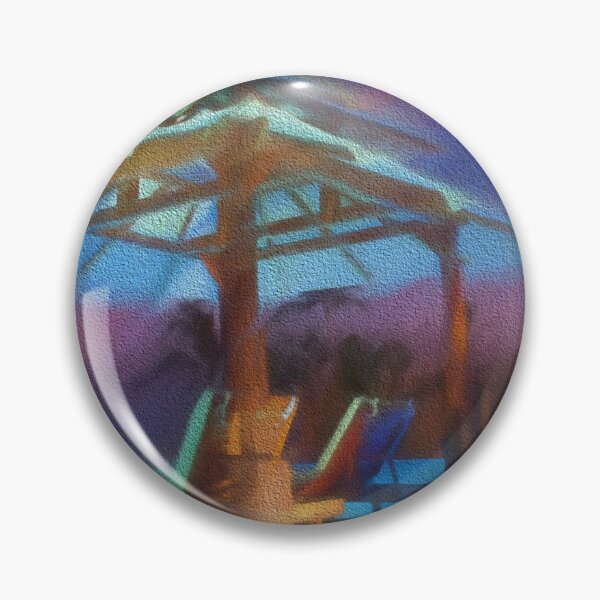 Item preview, Faraway - Tropical Nightscape  designed and sold by Rocky Mountain Artistry.