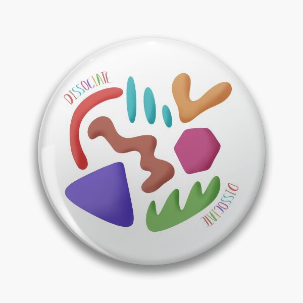 Item preview, Dissociate - Colorful Abstract Shapes designed and sold by Cole Briggs.