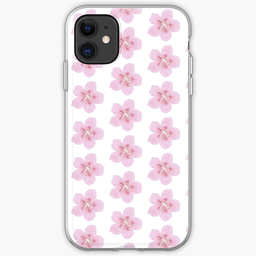 Japanese Cherry Blossom Sakura Iphone Case And Cover By Novuusdesigns Redbubble 6041