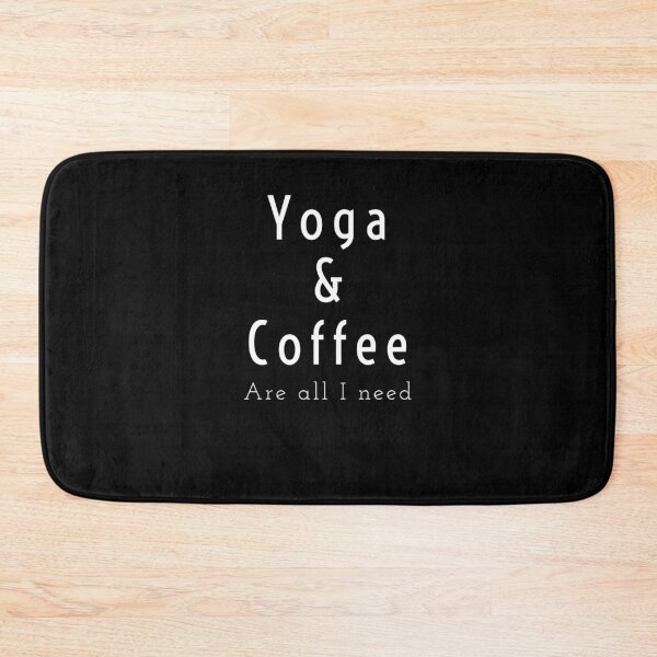 Item preview, Yoga and Coffee Are All I Need designed and sold by Sutra-Lotus-Co.