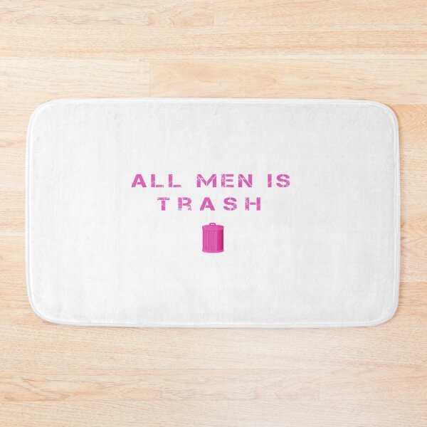 Item preview, All Men Is Trash Funny Gift For Men Graphic - funny gift idea for boyfriend, funny gift idea for girlfriend, gift idea for summer designed and sold by MJLdesigns.