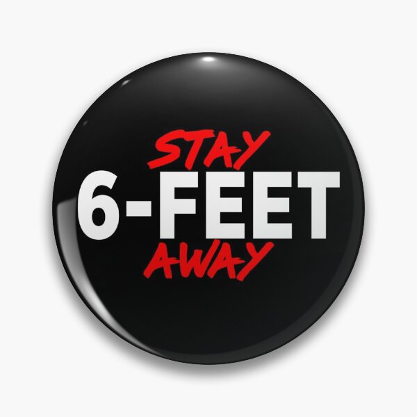 Item preview, Stay 6 feet away Mask designed and sold by fermo.