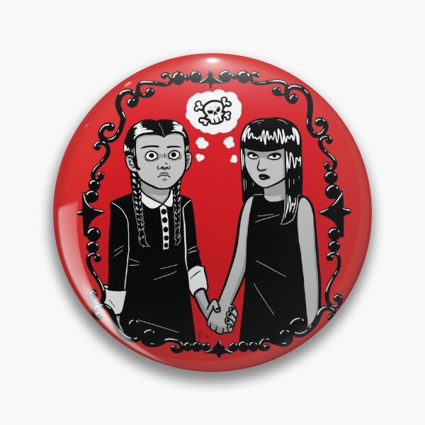 Item preview, Emily & Wednesday designed and sold by CandiedViscera.