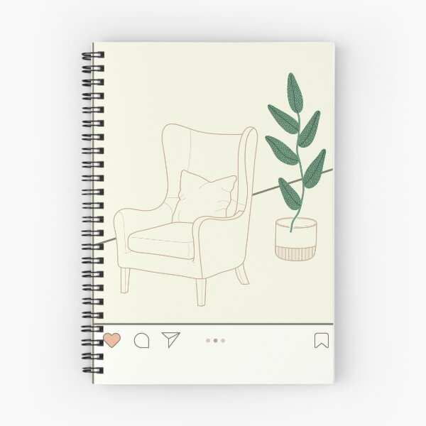 Item preview, Instagram post of room illustration designed and sold by Planb StudioDesign.