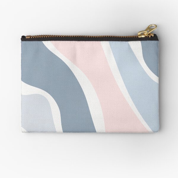 Item preview, Blue and Pink Abstract Stripes designed and sold by patternsy.