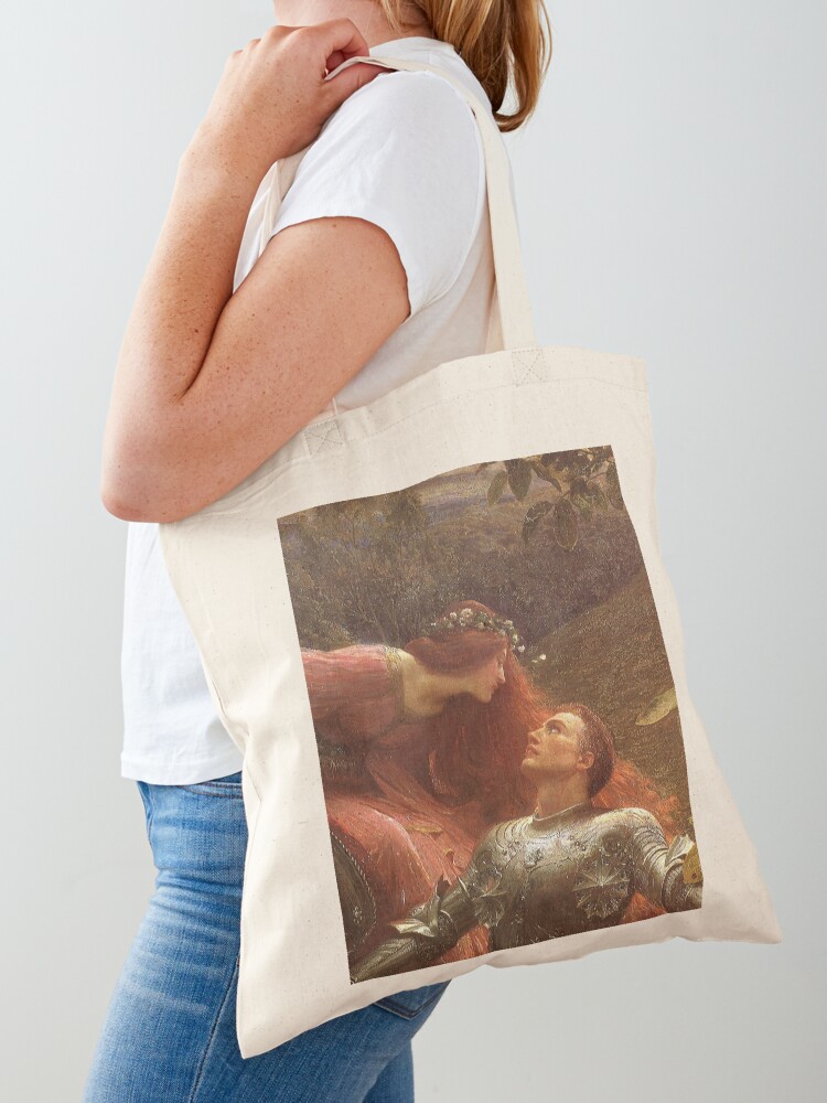 La Belle Dame Sans Merci Tote Bag by Sir Frank Dicksee - Fine Art America