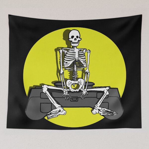 Item preview, Skeleton and his console designed and sold by deathanarchy.