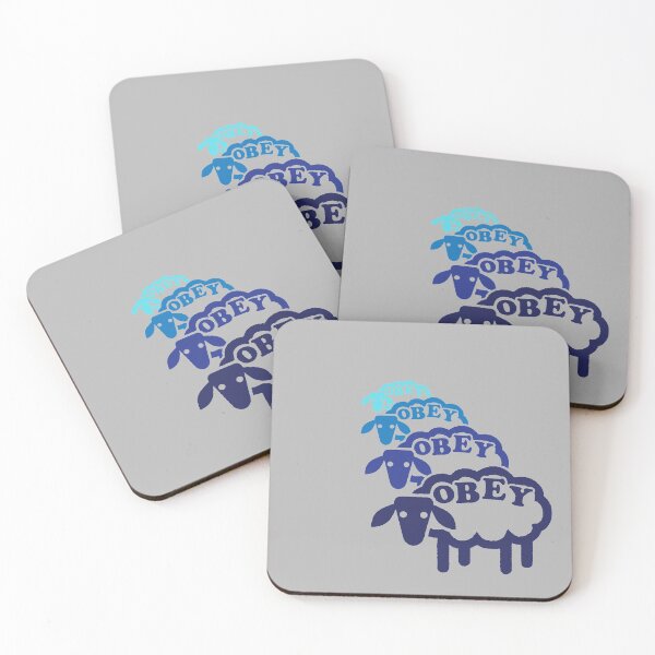Item preview, Obey Sheep Line Cool designed and sold by Radial Designs.