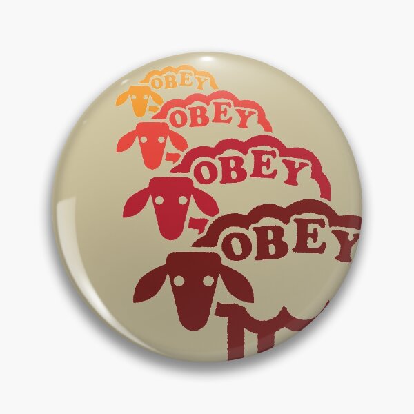 Item preview, Obey Sheep Line Warm designed and sold by Radial Designs.