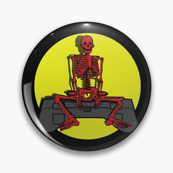 Item preview, Skeleton and his console II designed and sold by deathanarchy.