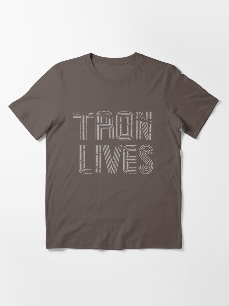 Alternate view of TRON LIVES Essential T-Shirt