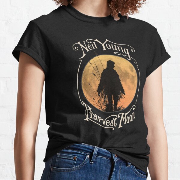 Neil Young Harvest Moon Shirt, Sticker, Hoodie, Mask Classic T-Shirt