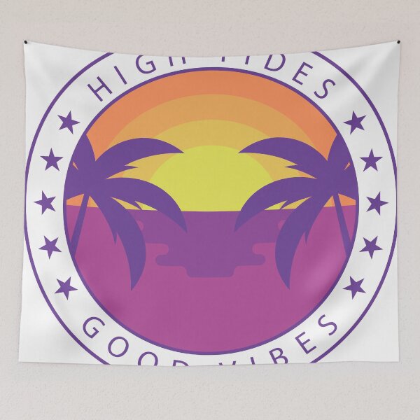 Item preview, high tides good vibes designed and sold by ArrigoLazzaro.