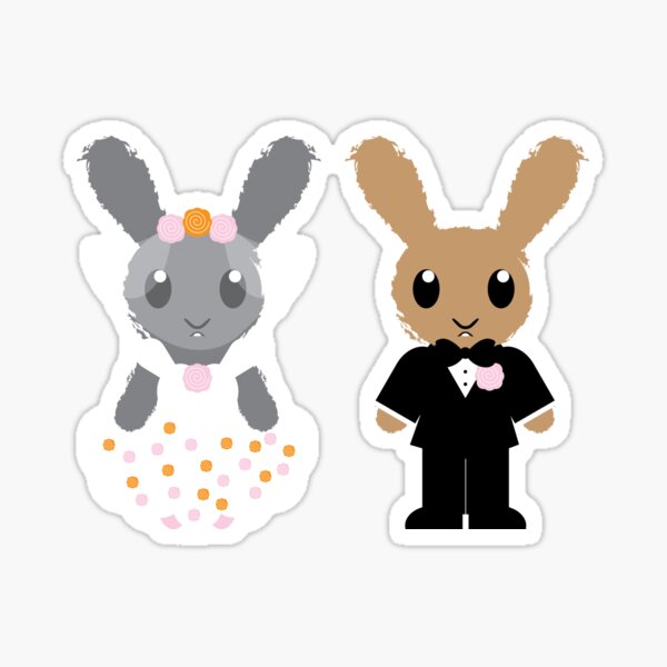 Item preview, Happy Spring - True Love Bride and Groom designed and sold by Official ClauDesigns.